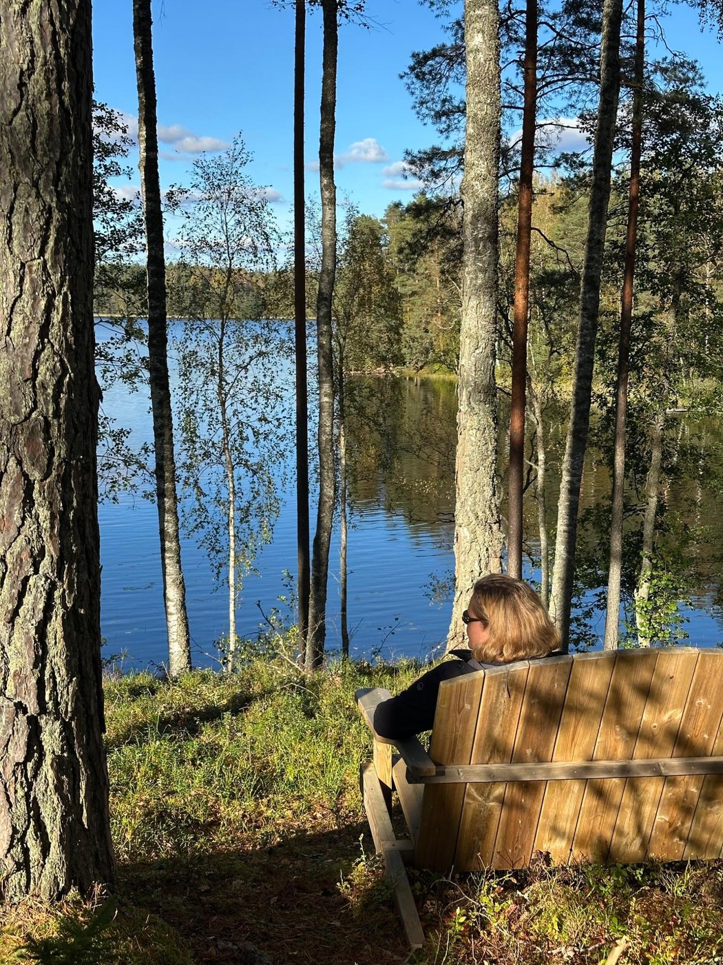 Rauhallinen järvimaisema Kotkajärvellä